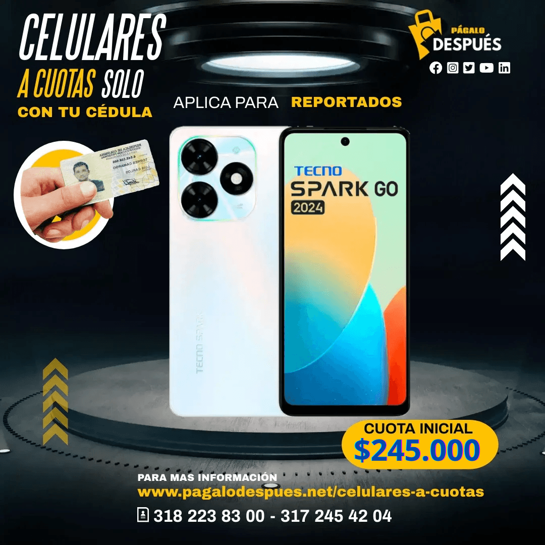 Celular Tecno Spark Go 128Gb